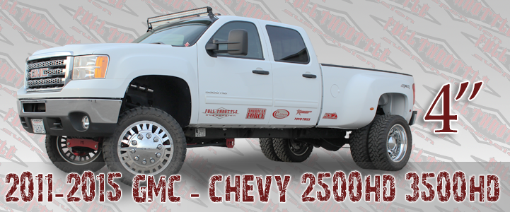 2011-2013 GM 2500 3500 LIFT KIT