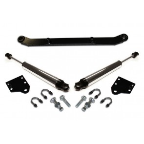 DOUBLE STEERING STABILIZER W/ FTS 2.0 CHROME STABILIZERS